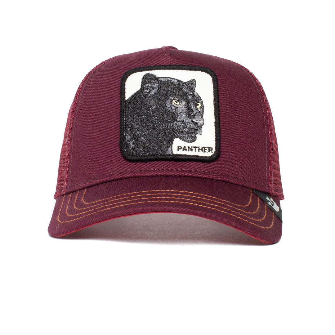 Goorin Bros - The Panther Trucker Cap in Maroon | Buster McGee