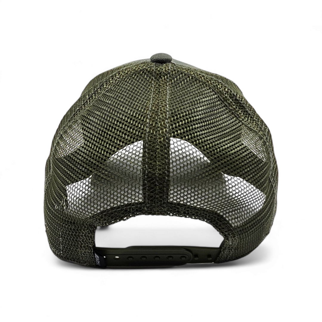 Goorin Bros - The Panther Trucker Cap in Olive | Buster McGee