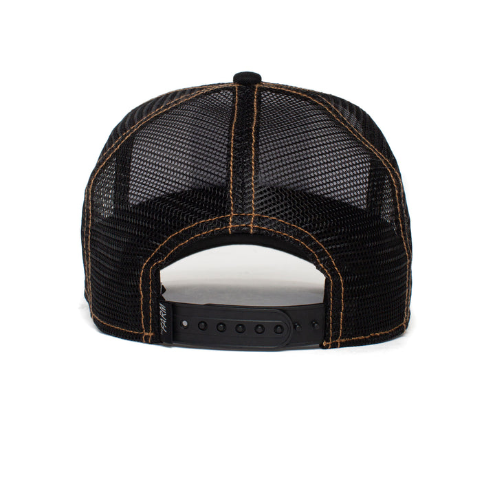 Goorin Bros - The King Trucker Cap in Black | Buster McGee