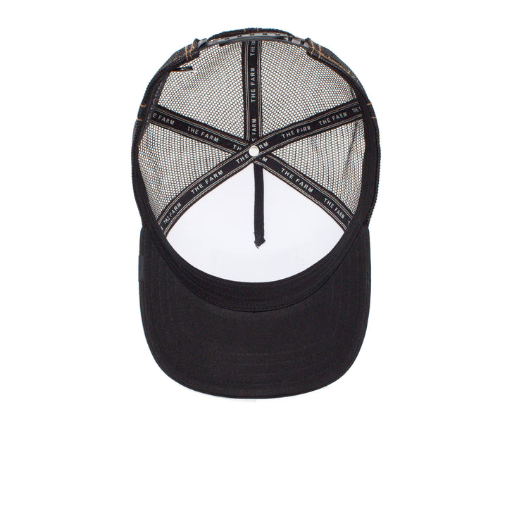 Goorin Bros - The King Trucker Cap in Black | Buster McGee