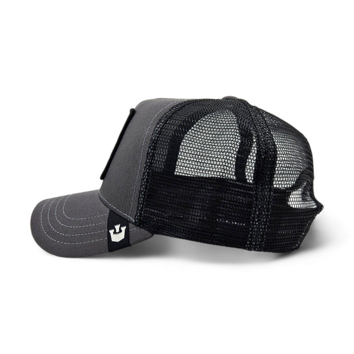 Goorin Bros - The King Trucker Cap in Grey | Buster McGee