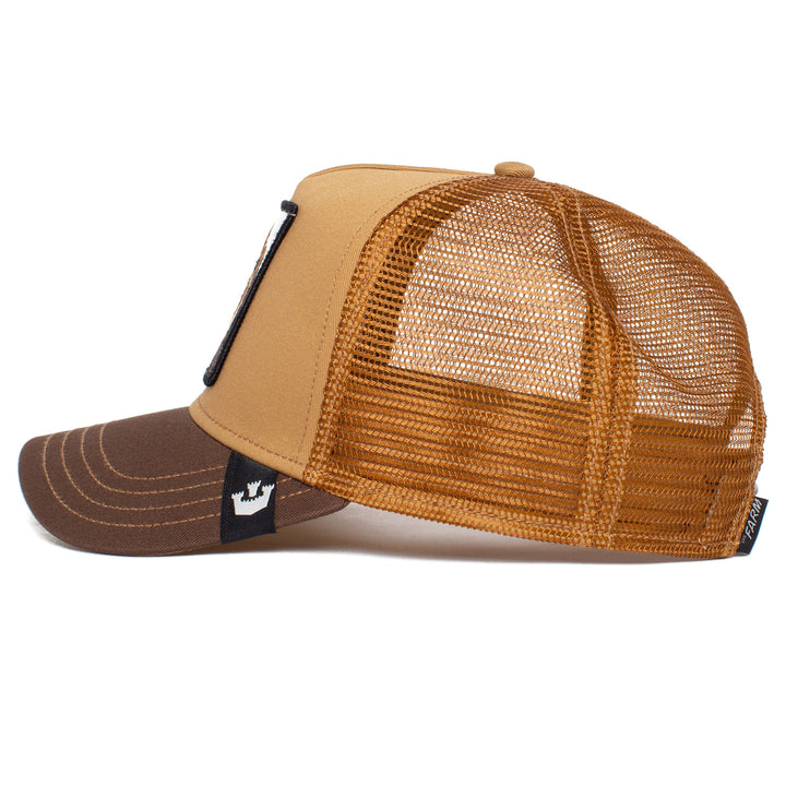 Goorin Bros - The King Trucker Cap in Brown | Buster McGee