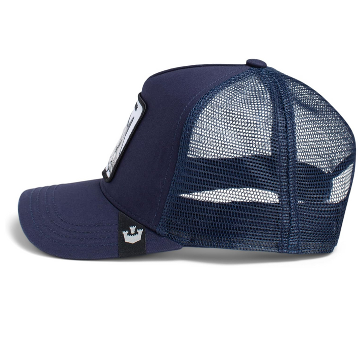 Goorin Bros - Dunnah Shark Trucker Cap in Navy | Buster McGee