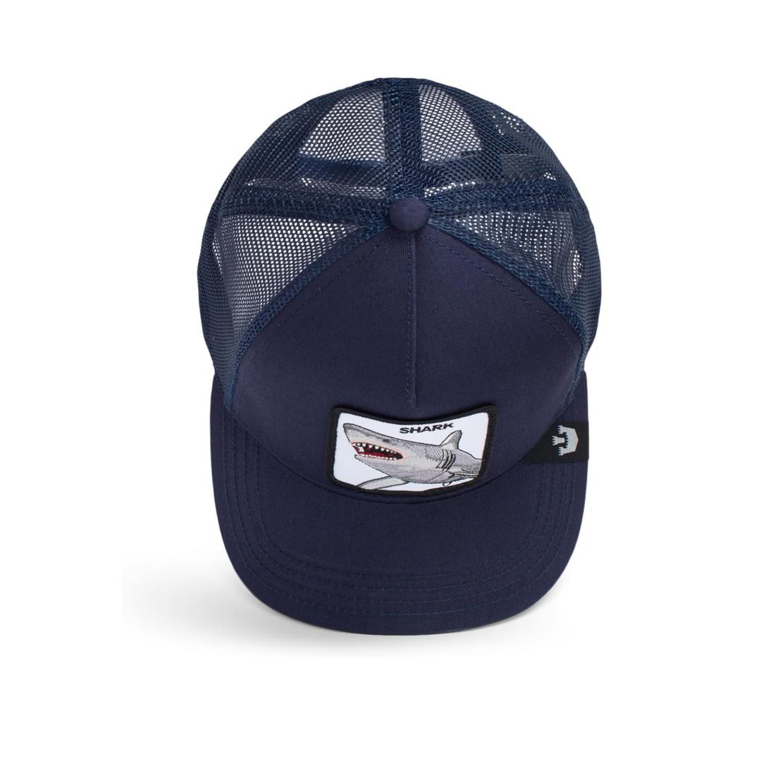 Goorin Bros - Dunnah Shark Trucker Cap in Navy | Buster McGee