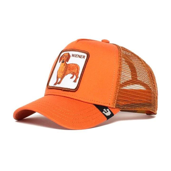 Goorin Bros - Wiener Dawg Trucker Cap in Rust | Buster McGee