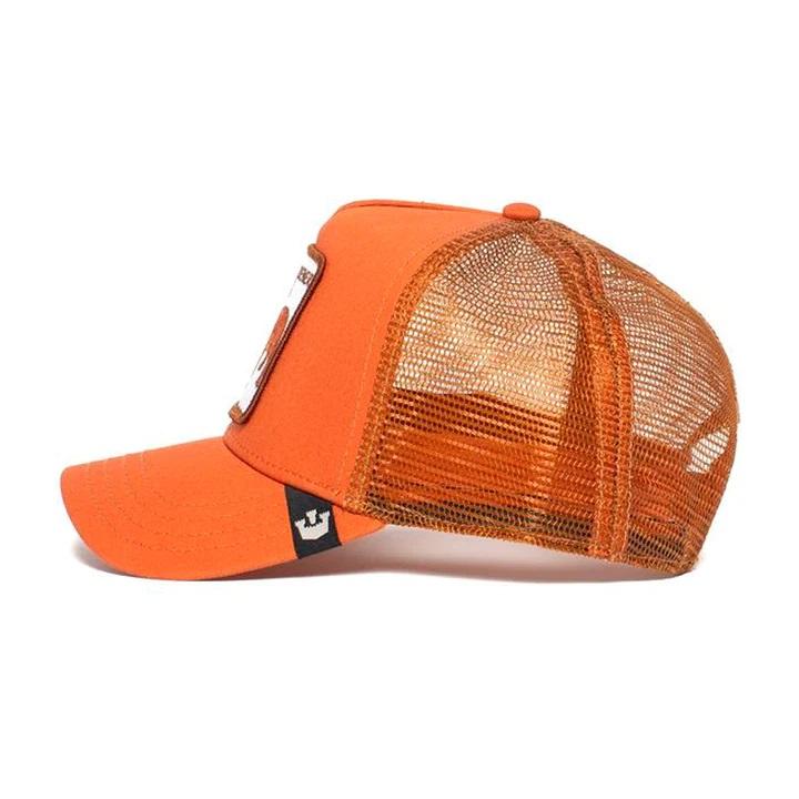 Goorin Bros - Wiener Dawg Trucker Cap in Rust | Buster McGee