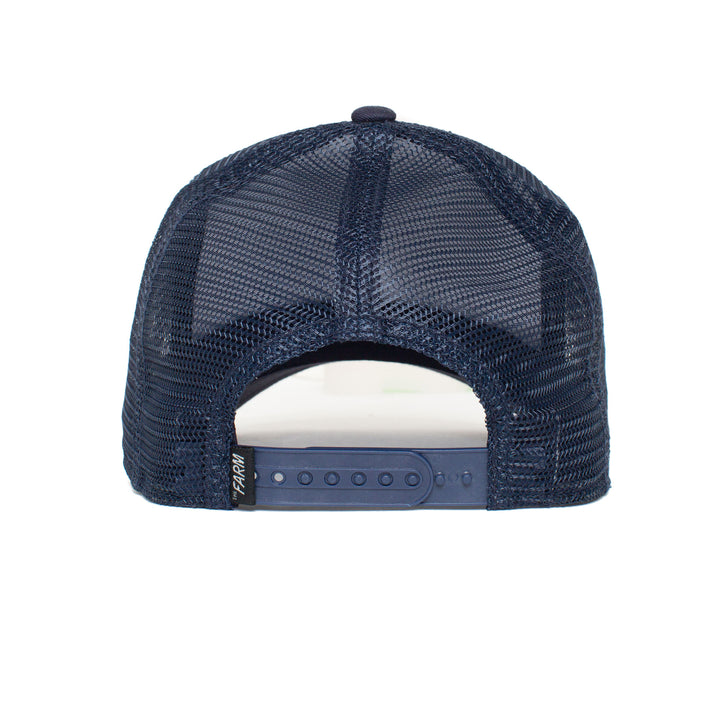 Goorin Bros - The Panther Trucker Cap in Navy | Buster McGee