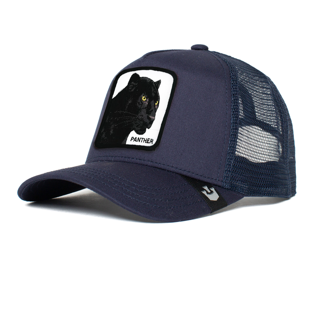 Goorin Bros - The Panther Trucker Cap in Navy | Buster McGee