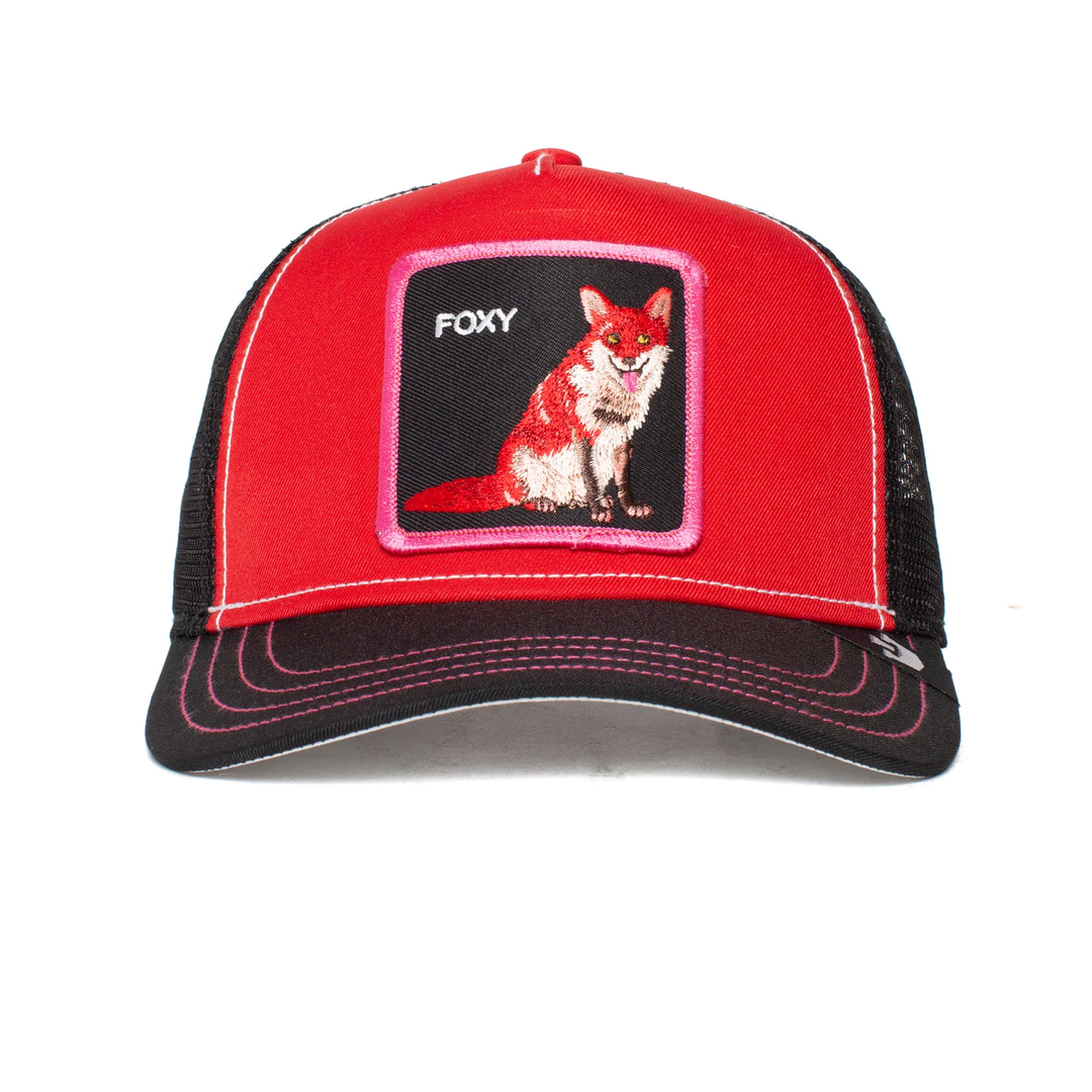 Goorin Bros - Fox Trip Trucker Cap in Red | Buster McGee