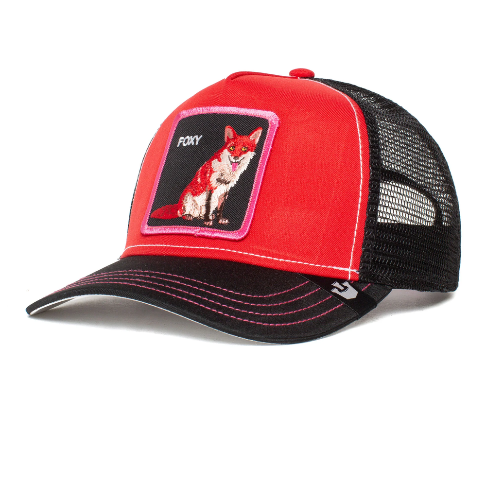 Goorin Bros - Fox Trip Trucker Cap in Red | Buster McGee