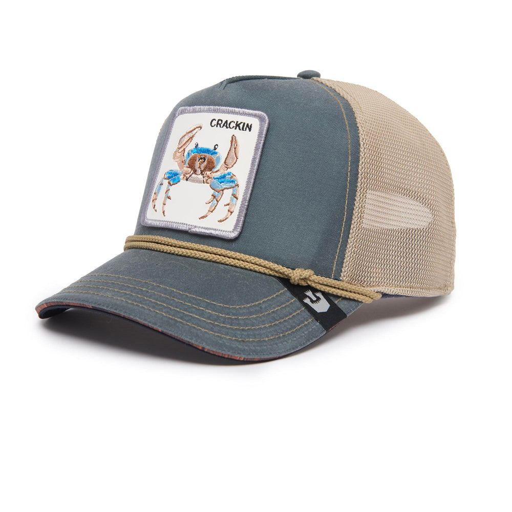 Goorin Bros - Wuz Crackin Trucker Cap in Slate | Buster McGee