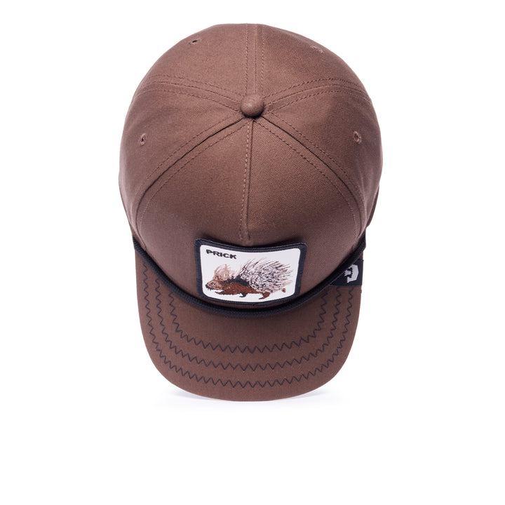 Goorin Bros - Porcupine 100 Canvas Cap in Dark Brown | Buster McGee