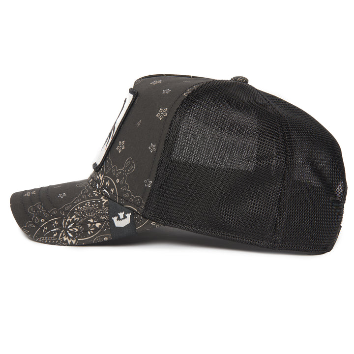 Goorin Bros - Diamonds and Pearls Paisley Trucker Cap in Black