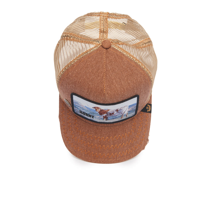 Goorin Bros - Model No. H02NY Trucker Cap in Brown | Buster McGee