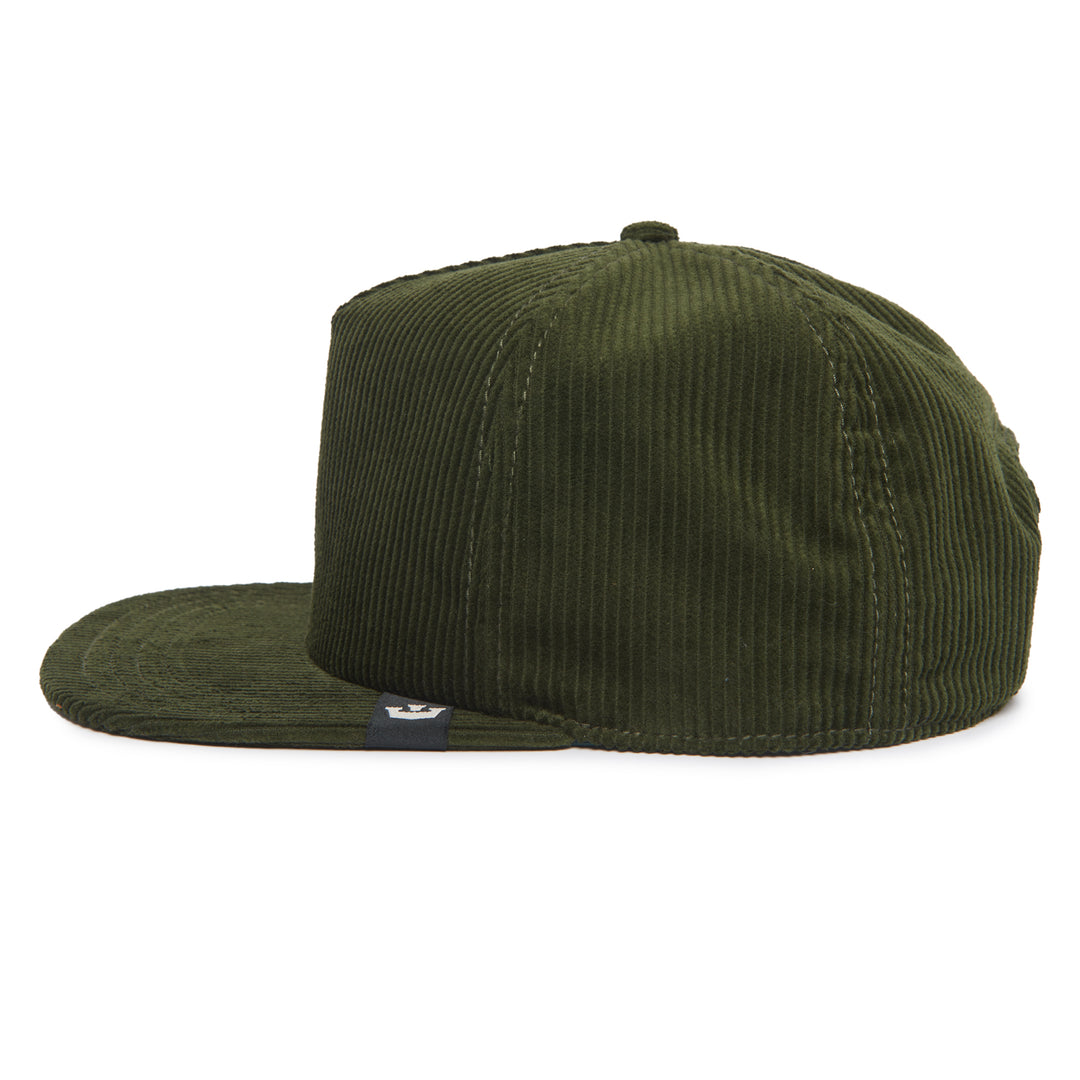 Goorin Bros - Corduroy Nudes Flatbill Cap in Forest | Buster McGee