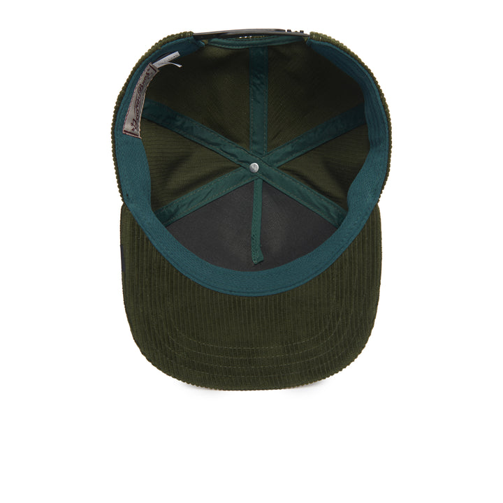 Goorin Bros - Corduroy Nudes Flatbill Cap in Forest | Buster McGee