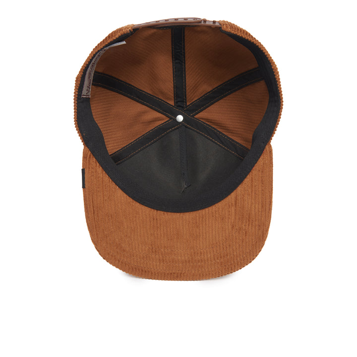 Goorin Bros - Corduroy Nudes Flatbill Cap in Whiskey | Buster McGee