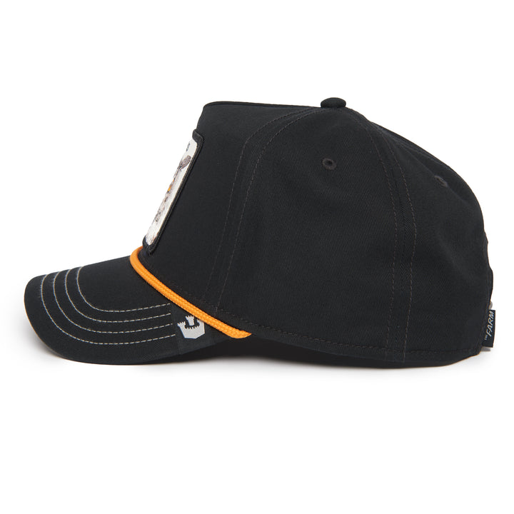 Goorin Bros - Wise Owl 100 Canvas Cap in Black | Buster McGee