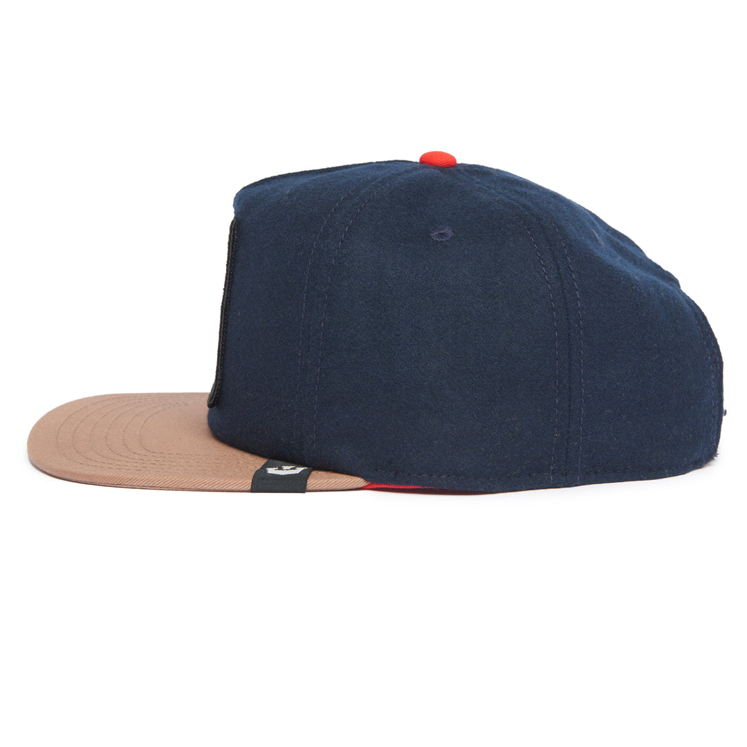 Goorin Bros - One Pack Flatbill Cap in Navy | Buster McGee