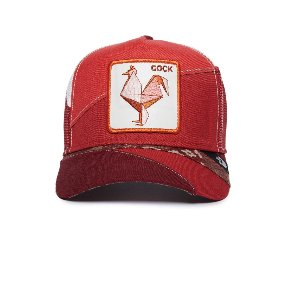 Goorin Bros - Farmigami Courage Trucker Cap in Red | Buster McGee