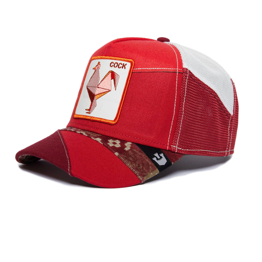 Goorin Bros - Farmigami Courage Trucker Cap in Red | Buster McGee