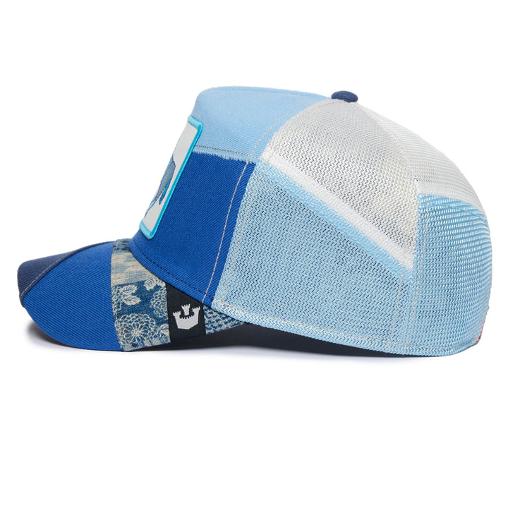 Goorin Bros - Farmigami Self Reliant Trucker Cap Blue | Buster McGee