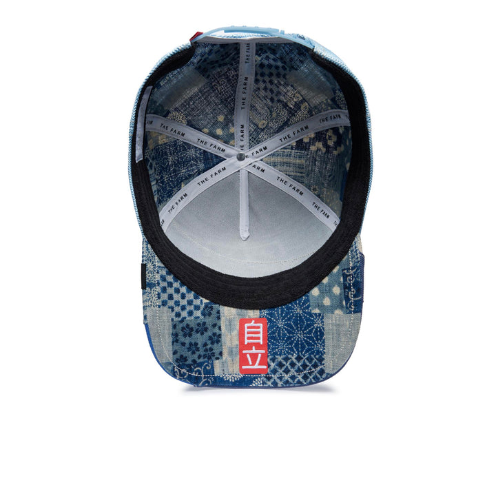 Goorin Bros - Farmigami Self Reliant Trucker Cap Blue | Buster McGee