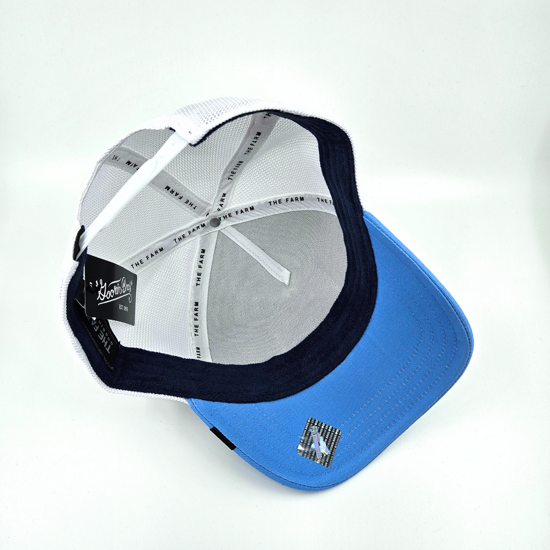Goorin Bros - The Squad Trucker Cap in Light Blue | Buster McGee