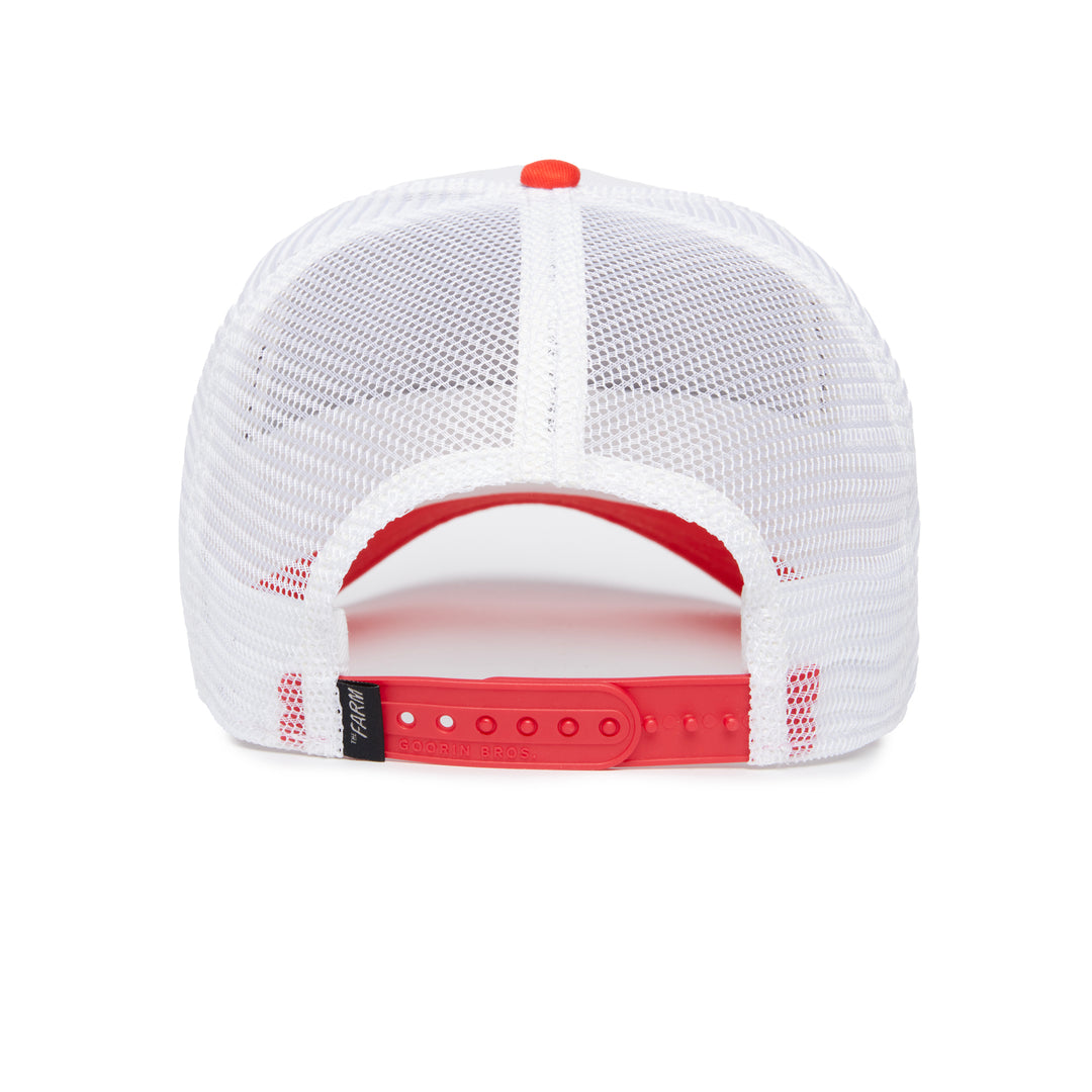 Goorin Bros - V2 Fire Trucker Cap in Red | Buster McGee