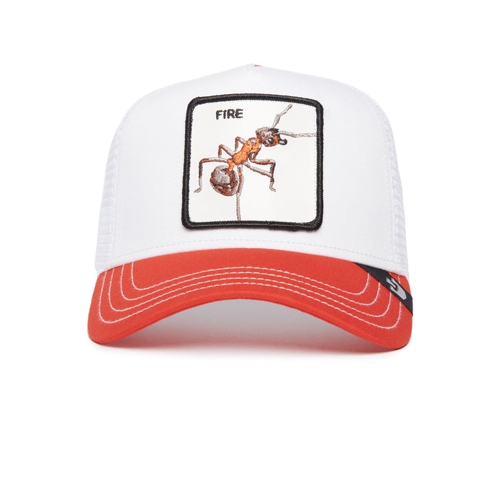 Goorin Bros - V2 Fire Trucker Cap in Red | Buster McGee