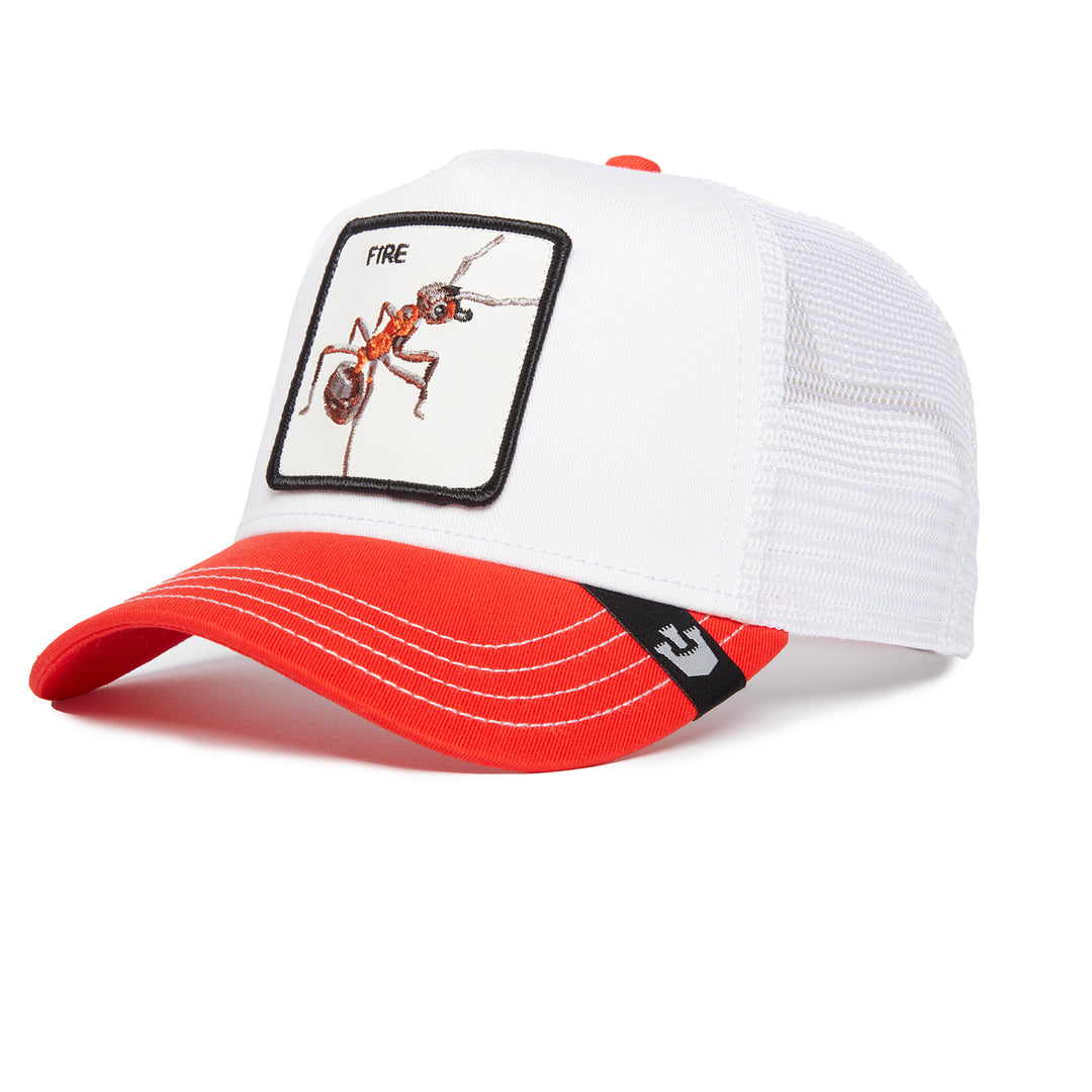 Goorin Bros - V2 Fire Trucker Cap in Red | Buster McGee