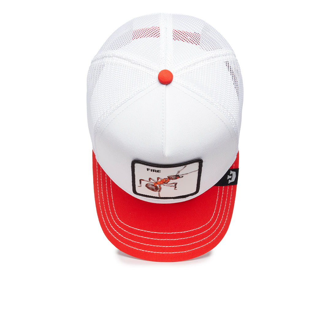 Goorin Bros - V2 Fire Trucker Cap in Red | Buster McGee