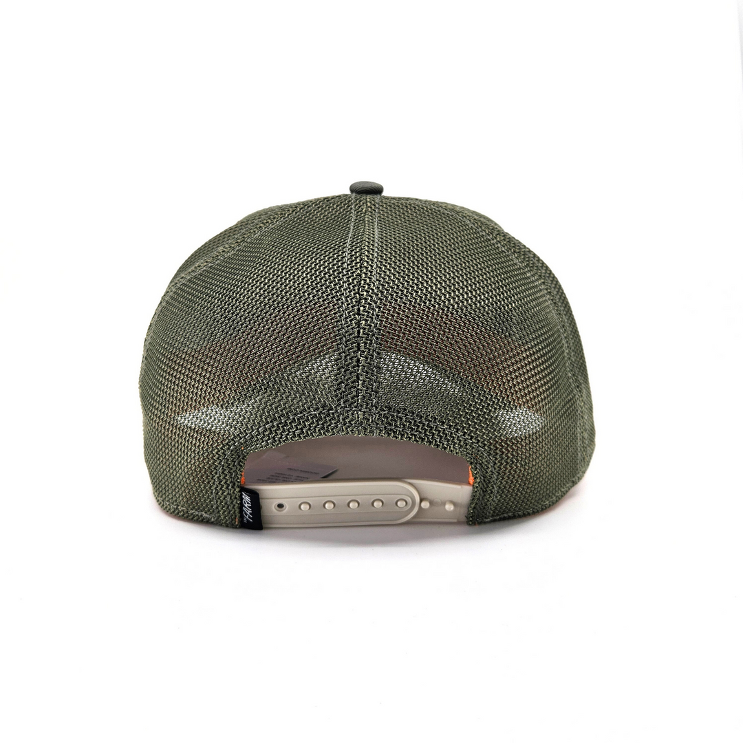 Goorin Bros - The High Trucker Cap in Olive | Buster McGee