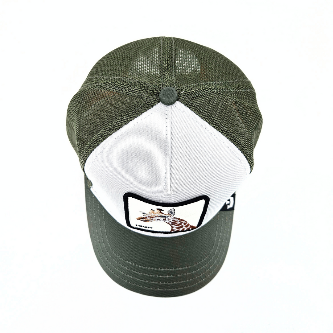 Goorin Bros - The High Trucker Cap in Olive | Buster McGee