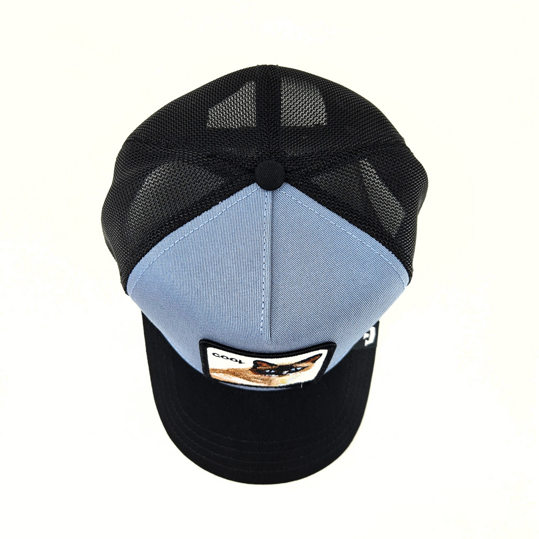 Goorin Bros - The Cool Cat Trucker Cap in Slate | Buster McGee