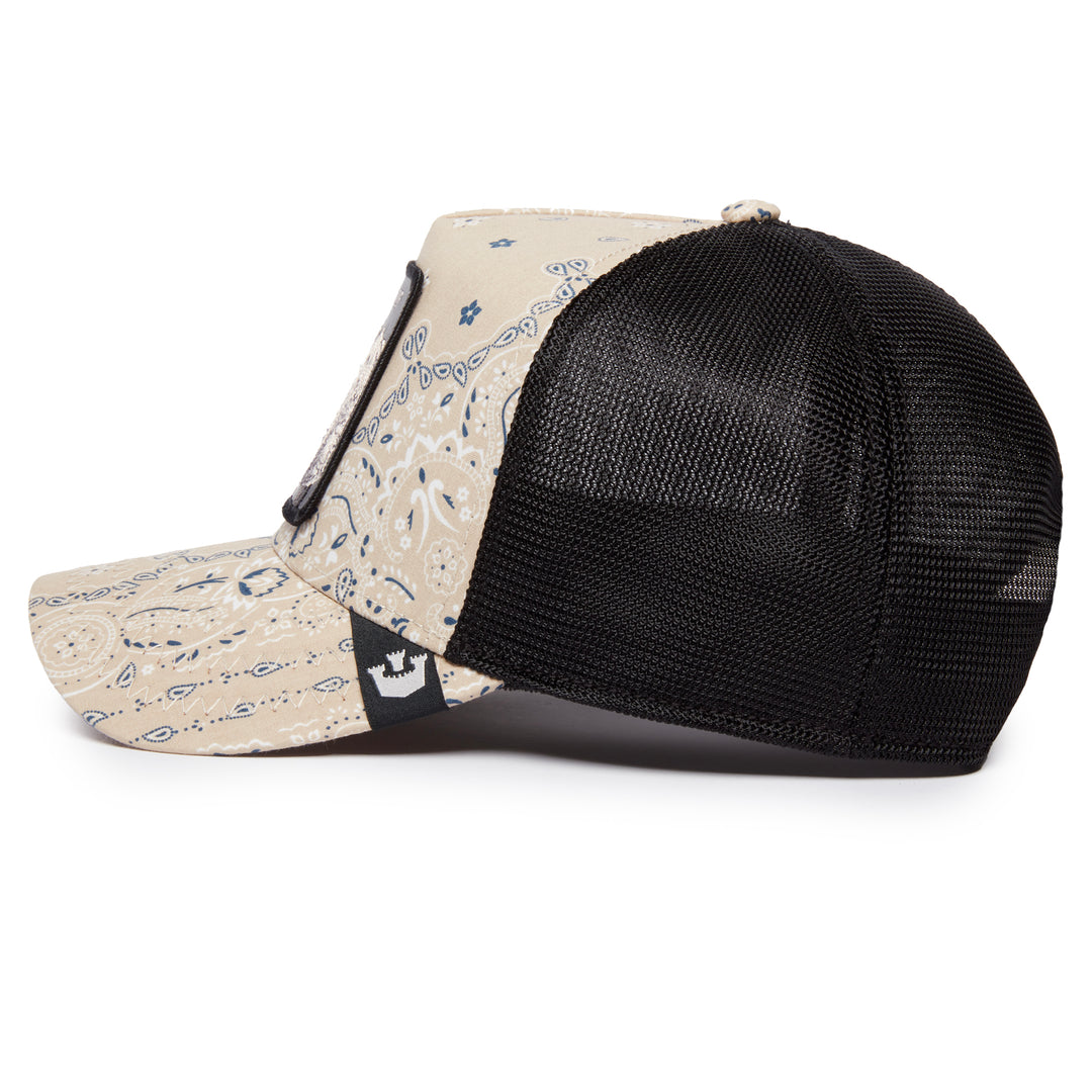 Goorin Bros - All Eyes on Me Paisley Trucker Cap in Tan | Buster McGee