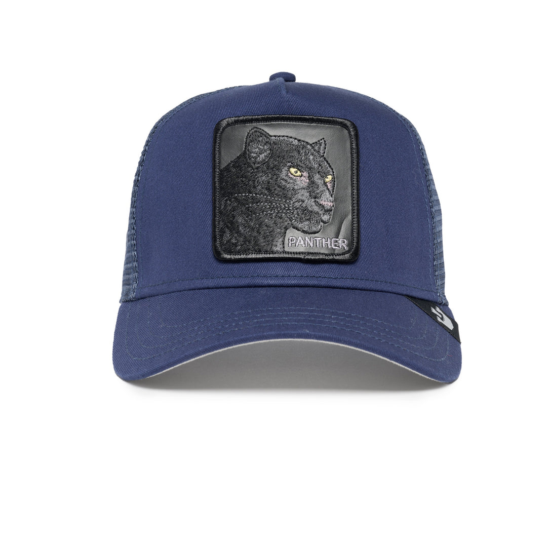 Goorin Bros - The Black Panther Trucker Cap in Navy | Buster McGee