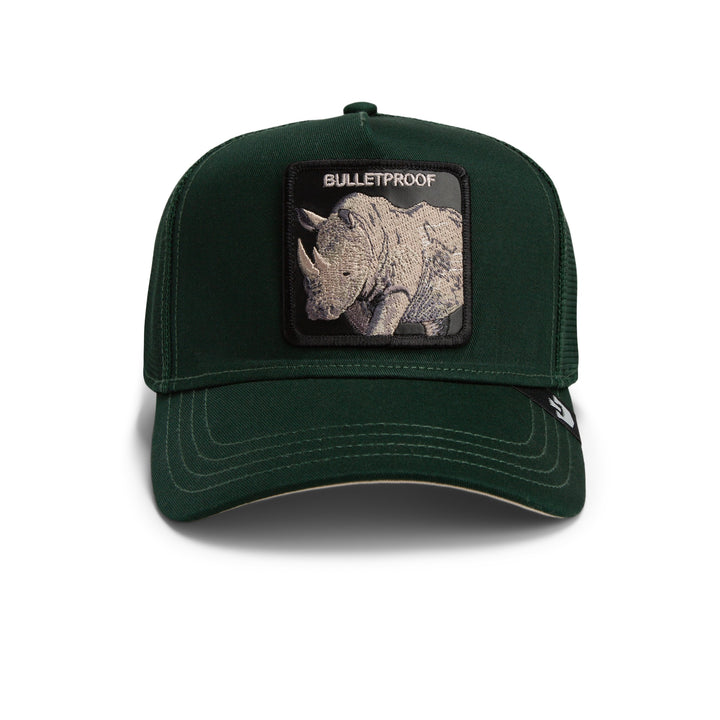 Goorin Bros - Bulletproof Rhino Trucker Cap in Forest | Buster McGee