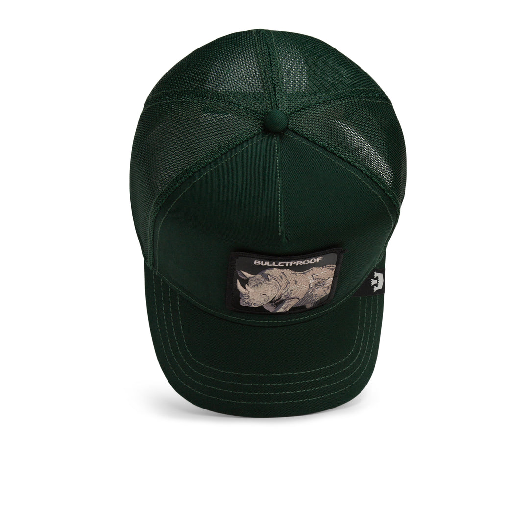 Goorin Bros - Bulletproof Rhino Trucker Cap in Forest | Buster McGee