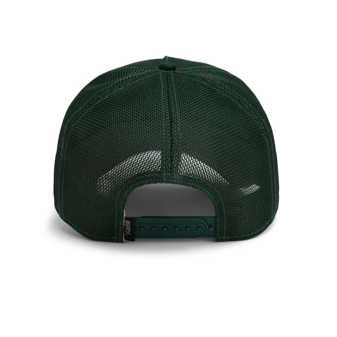 Goorin Bros - Bulletproof Rhino Trucker Cap in Forest | Buster McGee