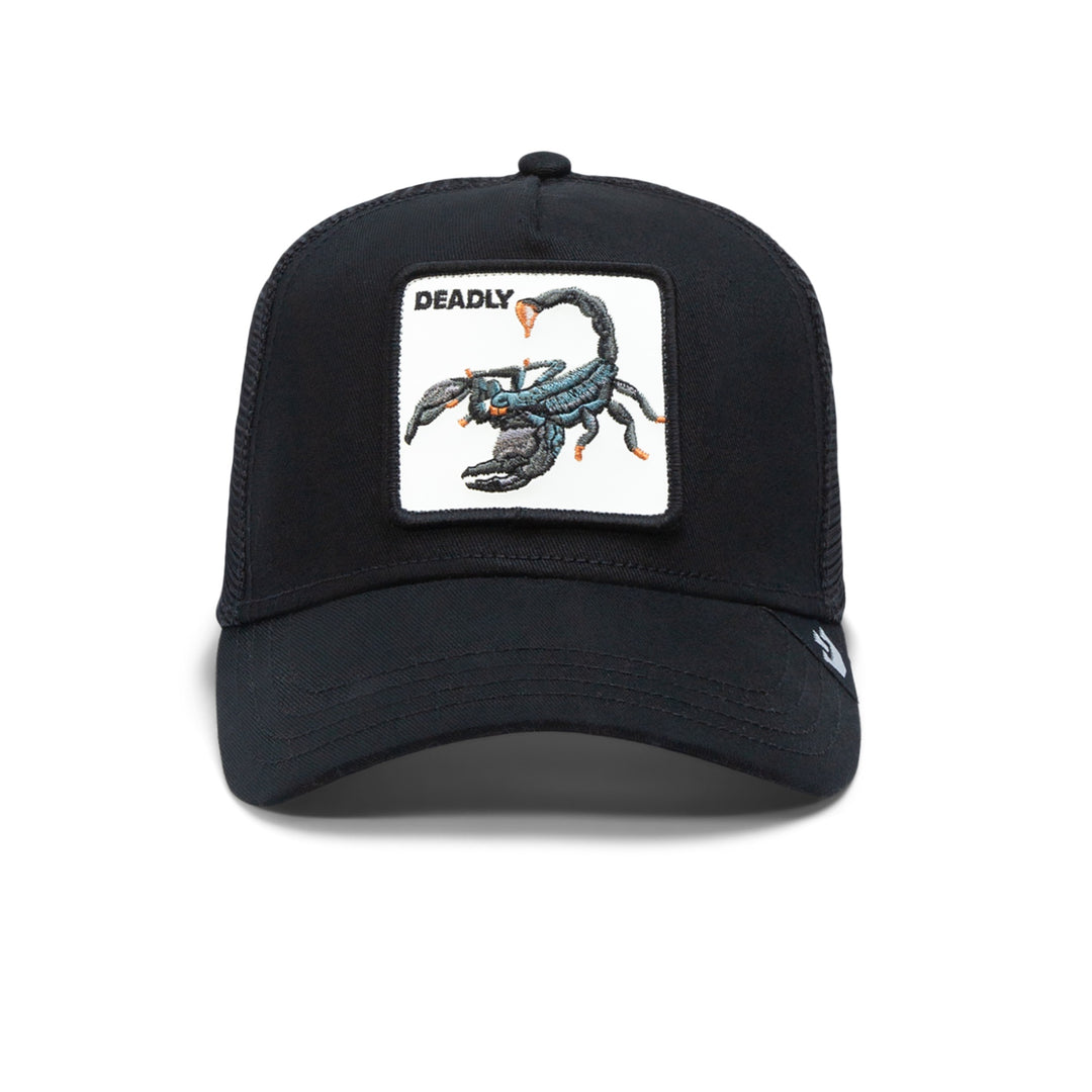 Goorin Bros - The Deadliest Scorpian Trucker Cap Black | Buster McGee