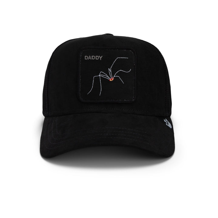 Goorin Bros - The Suede Spider Trucker Cap in Black | Buster McGee