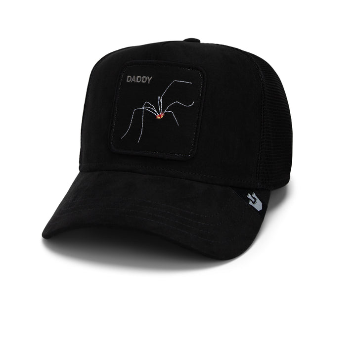 Goorin Bros - The Suede Spider Trucker Cap in Black | Buster McGee