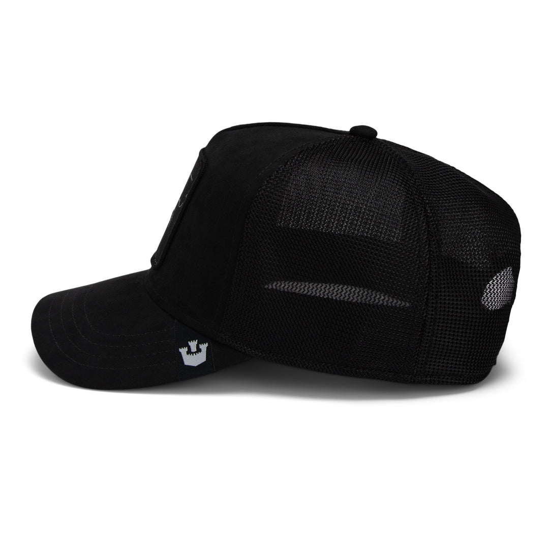 Goorin Bros - The Suede Spider Trucker Cap in Black | Buster McGee