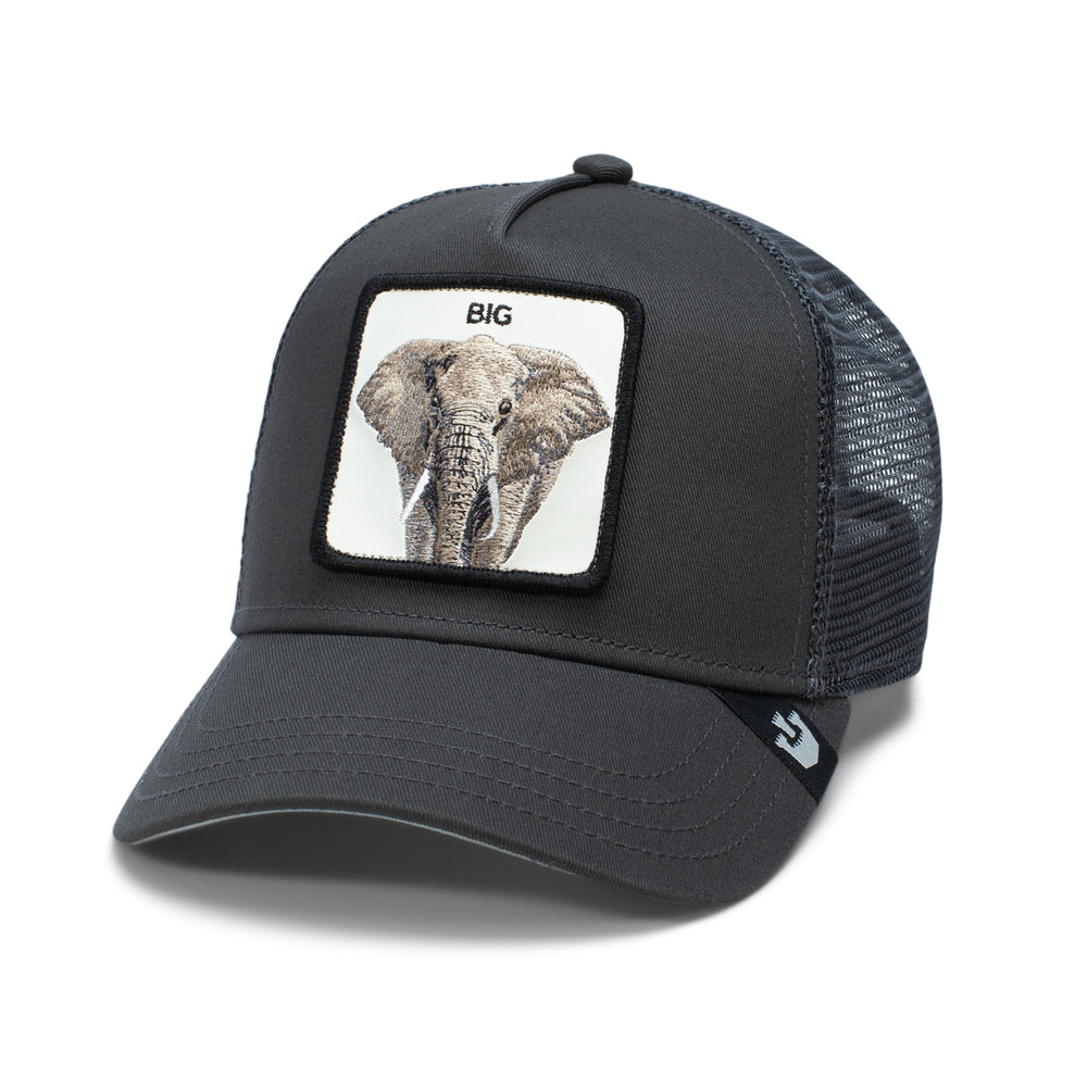 Goorin Bros - The Big Elephant Trucker Cap in Charcoal | Buster McGee