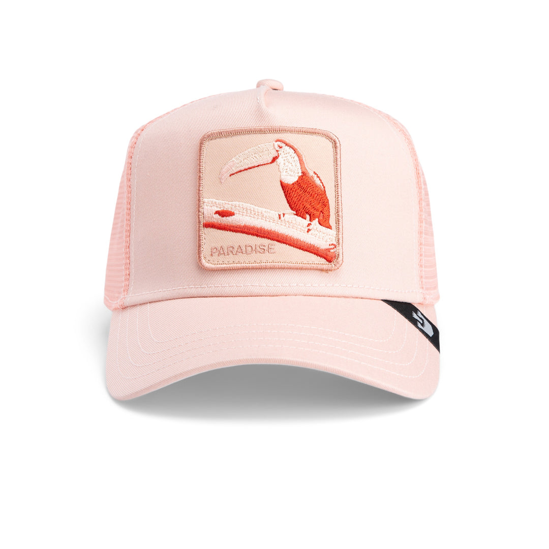 Goorin Bros - Toucan Mirage Trucker Cap in Coral | Buster McGee