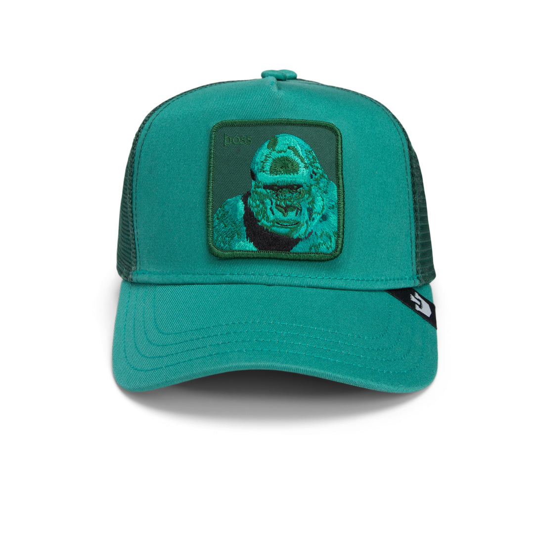 Goorin Bros - Boss Mirage Trucker Cap in Emerald | Buster McGee