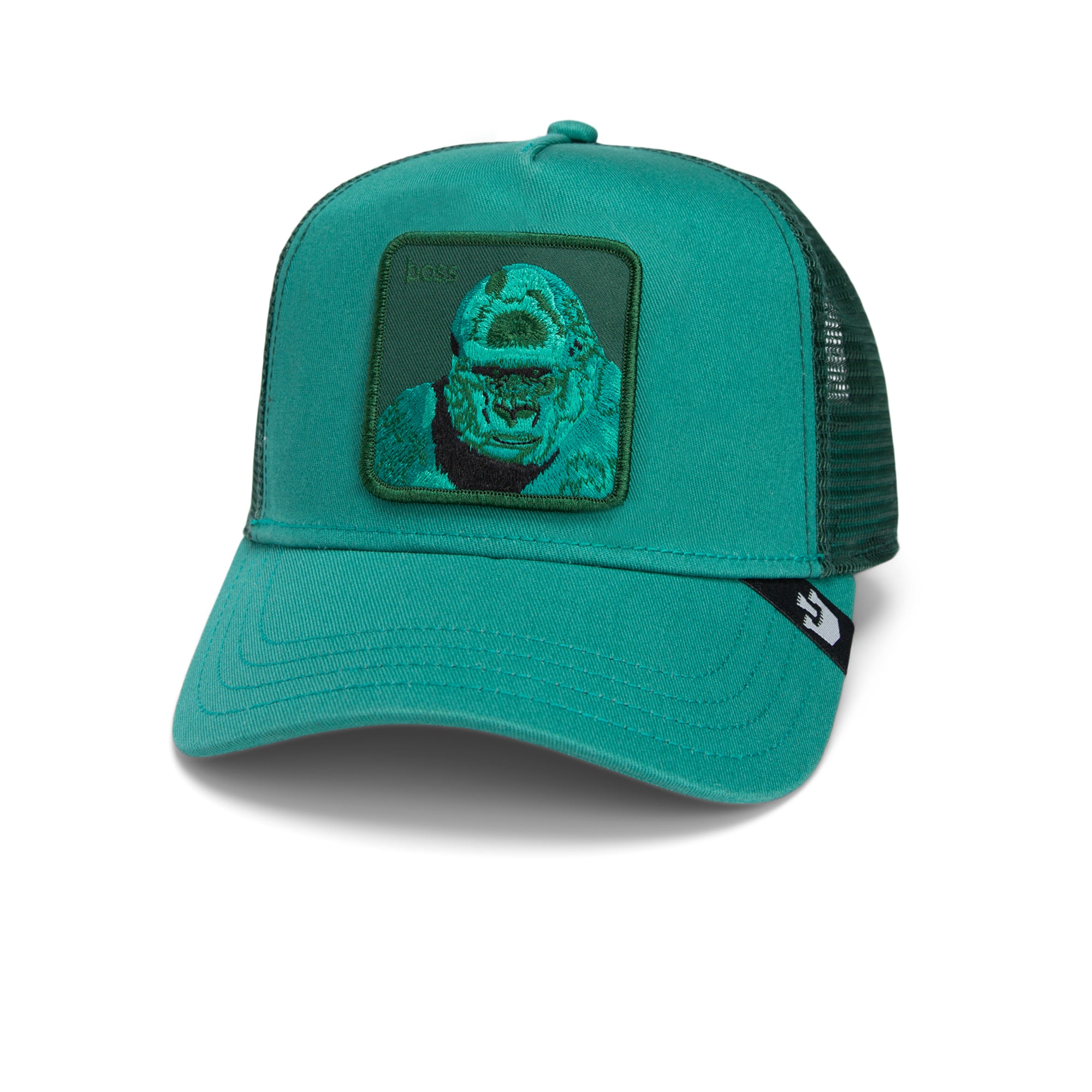 Goorin Bros - Boss Mirage Trucker Cap in Emerald | Buster McGee