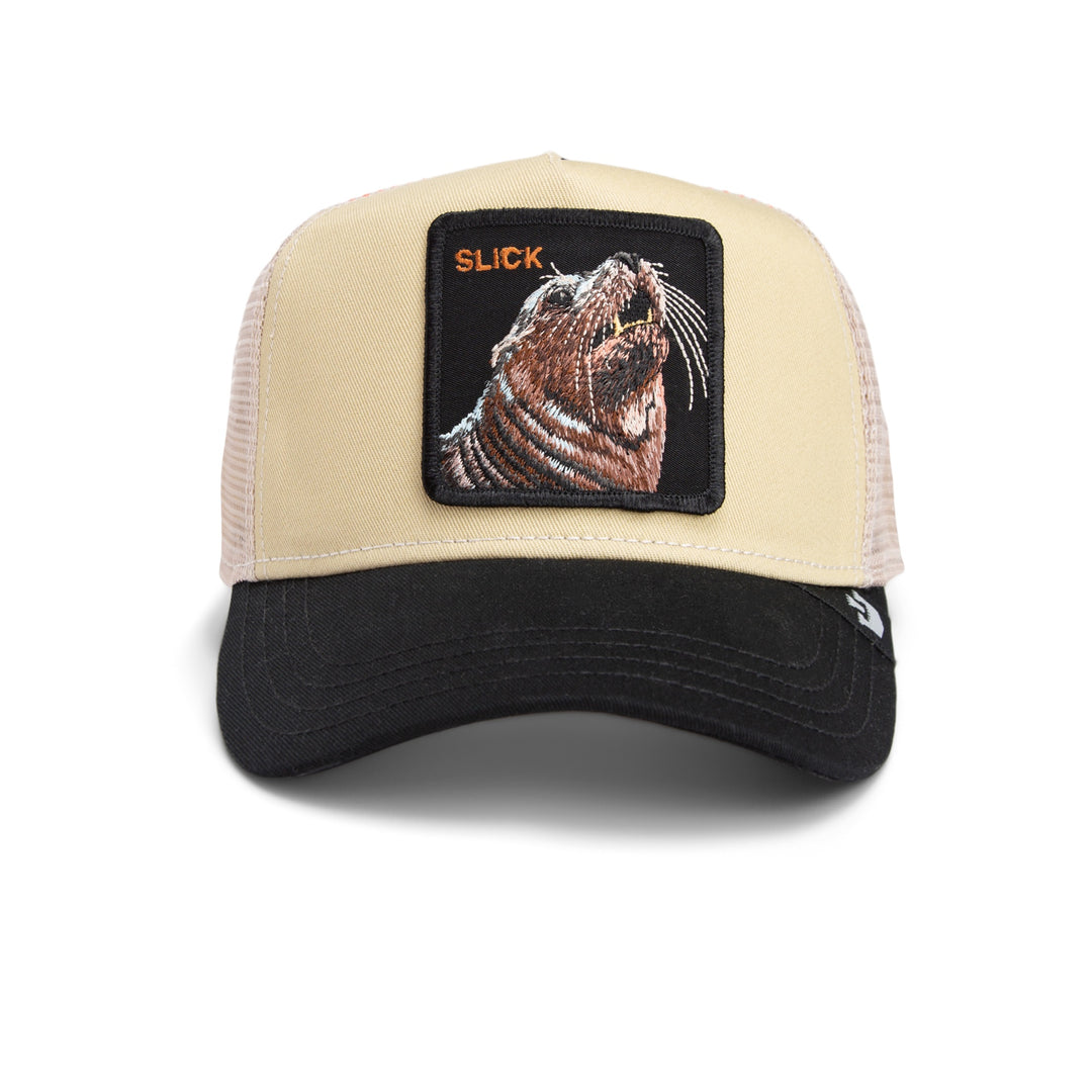 Goorin Bros - The Slick Seal Trucker Cap in Beige | Buster McGee