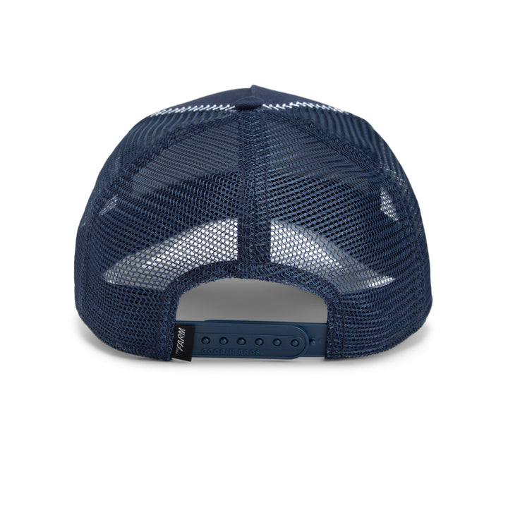 Goorin Bros - The Empire Lion Trucker Cap in Navy | Buster McGee